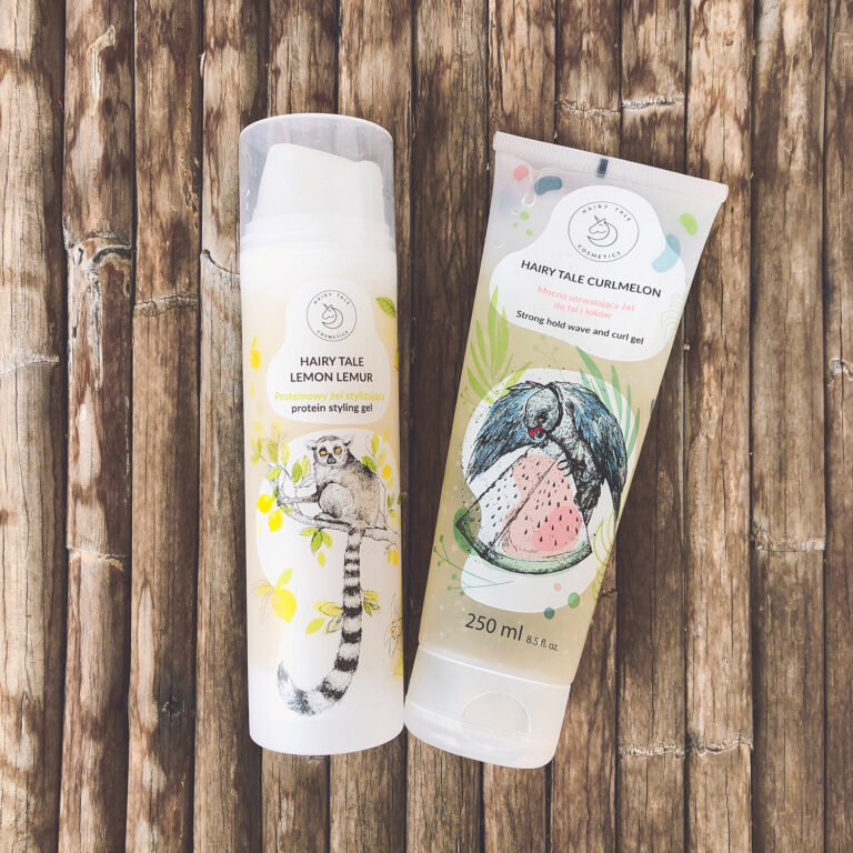 żele stylizujące hairy tale cosmetics
