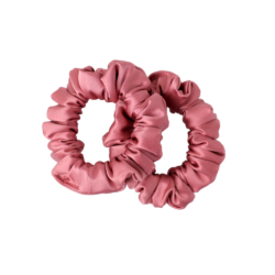 mini hairy tale hairwear scrunchie rosa celeste