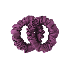 mini hairy tale hairwear scrunchie violet nymph