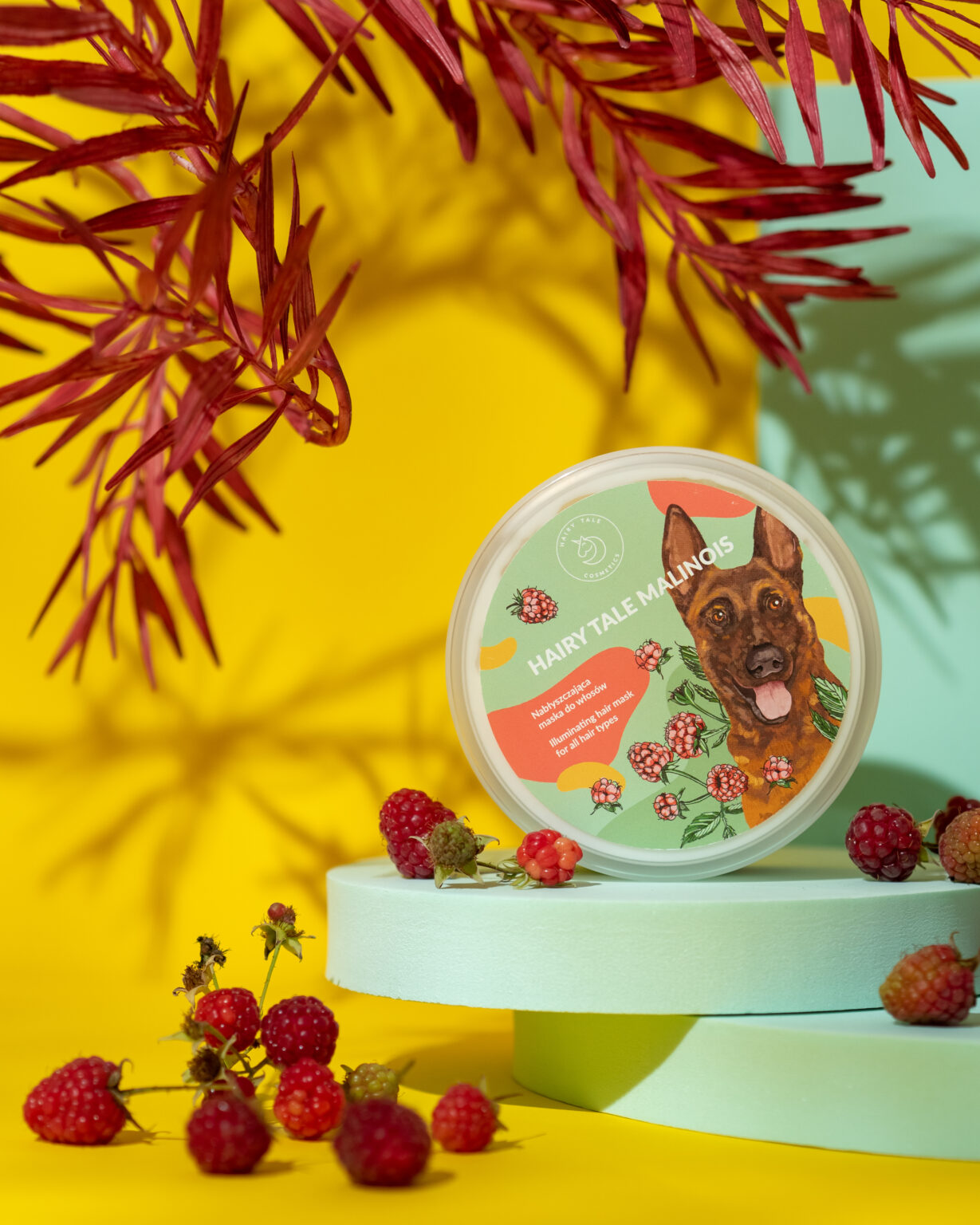 MALINOIS nabłyszczająca maska do włosów Hairy Tale Cosmetics